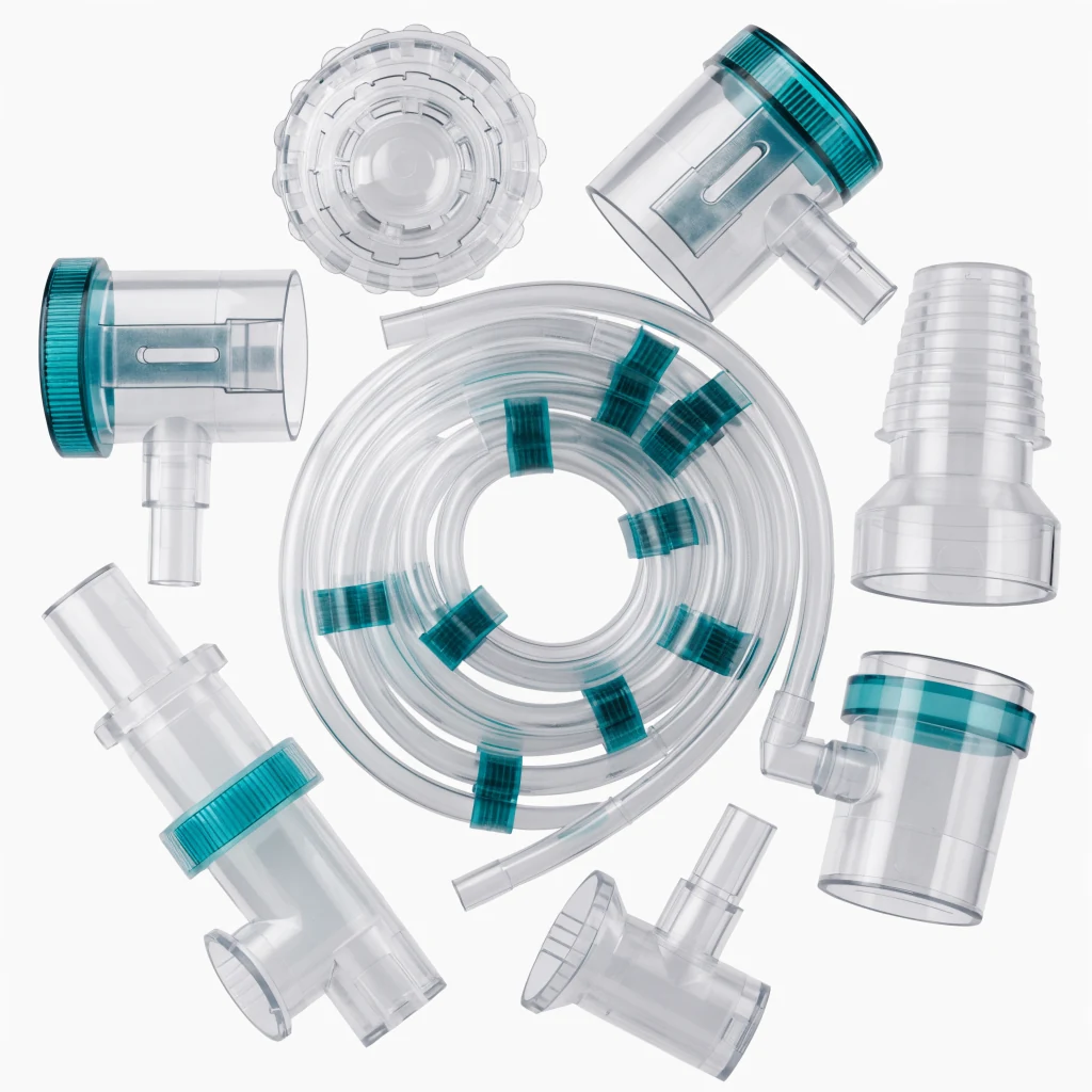 Tubi e raccordi Nebula per aerosolterapia